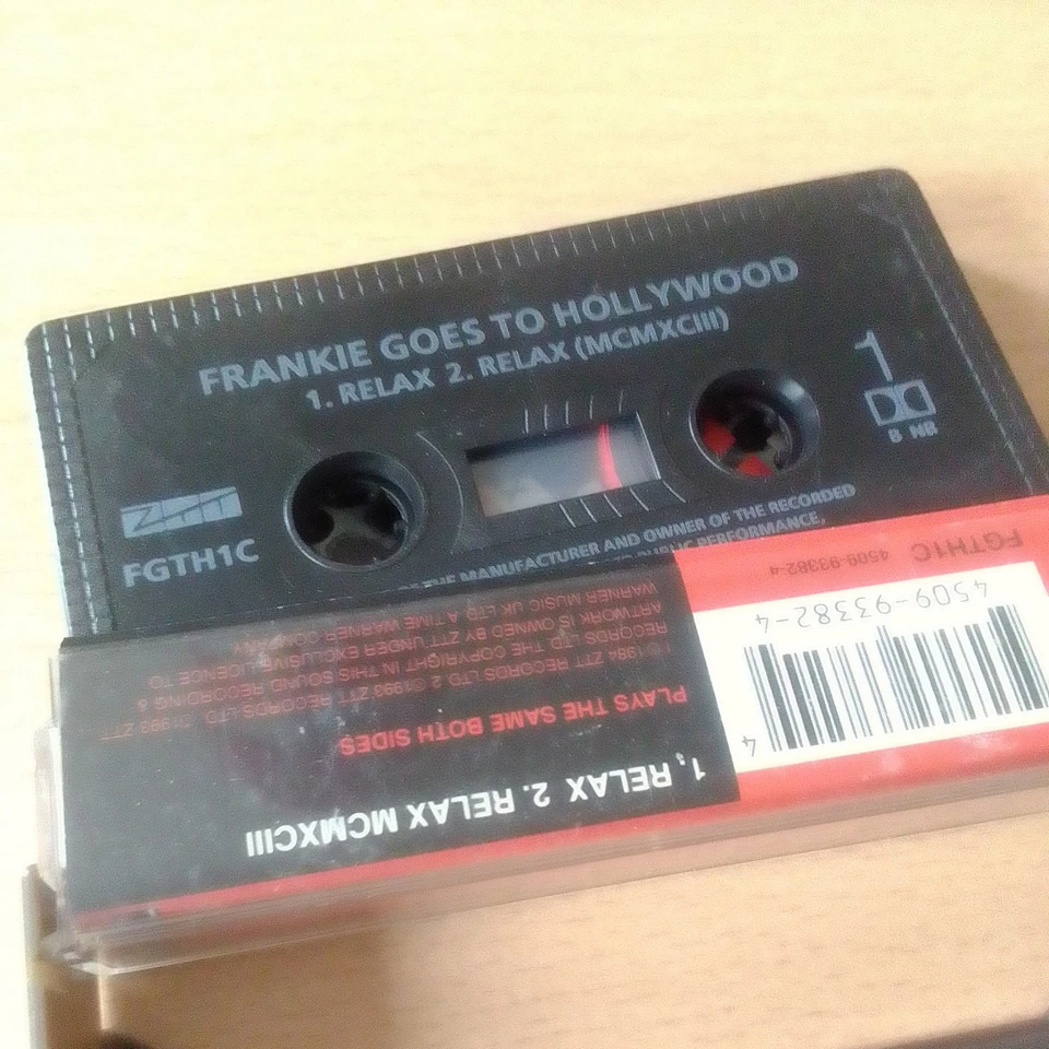 Frankie Goes To Hollywood - Relax (RARE UK Cassingle) (1993) Cassette RARE (VG+) Foto 2 de 2