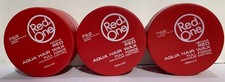 RedOne Red Aqua Hair Wax Maximum Hold Full Force Gel, Red 150ml/5.07oz 3 PACK
