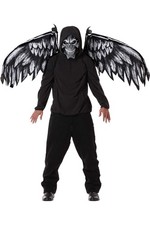Fallen Men Angel Mask And Wings Costume Accessory Halloween 60548