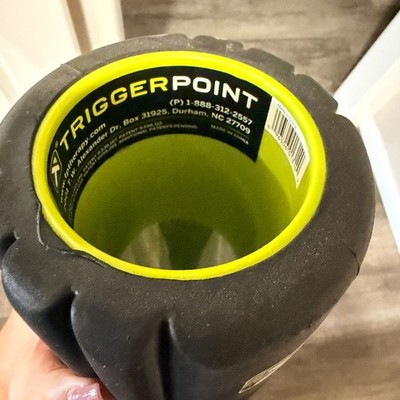 TriggerPoint GRID Mini Foam Roller Black 10'' Travel Size Myofascial Release 