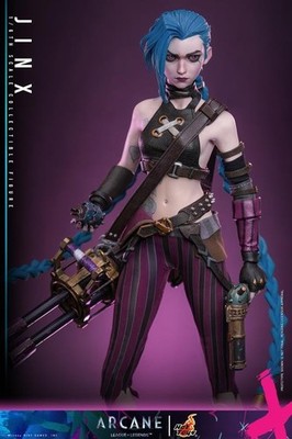Hot Toys Arcane (League of Legends) Jinx 1/6th Scale Sammelfigur