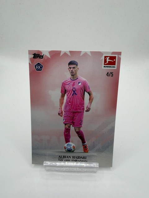 Topps Bundesliga International Stars 25/26 Albian Hajdari /5 RC TSG Hoffenheim