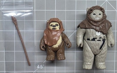 Vintage Wicket Ewok Scout Taiwan 1984 / 1983 Chirpa Kenner Vintage Star Wars 