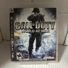 Call of Duty: World at War (Sony PlayStation 3, 2008) CIB/TESTED