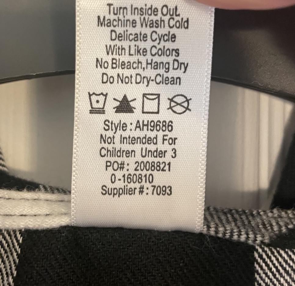 Urban Groove Womens L Buffalo Check Sleeveless Shirt White Black Snap Button