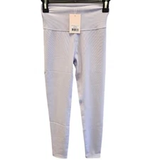 Wilo The Label Base Ribbed Lilac 7/8 Leggings NWT Size M 