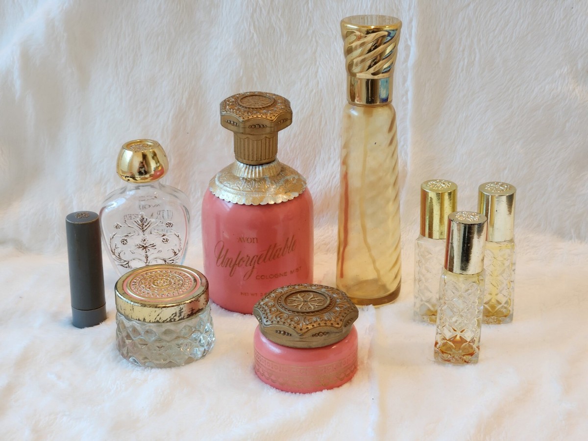 Vintage Avon Unforgettable Collection Sachet Perfume AsIs and