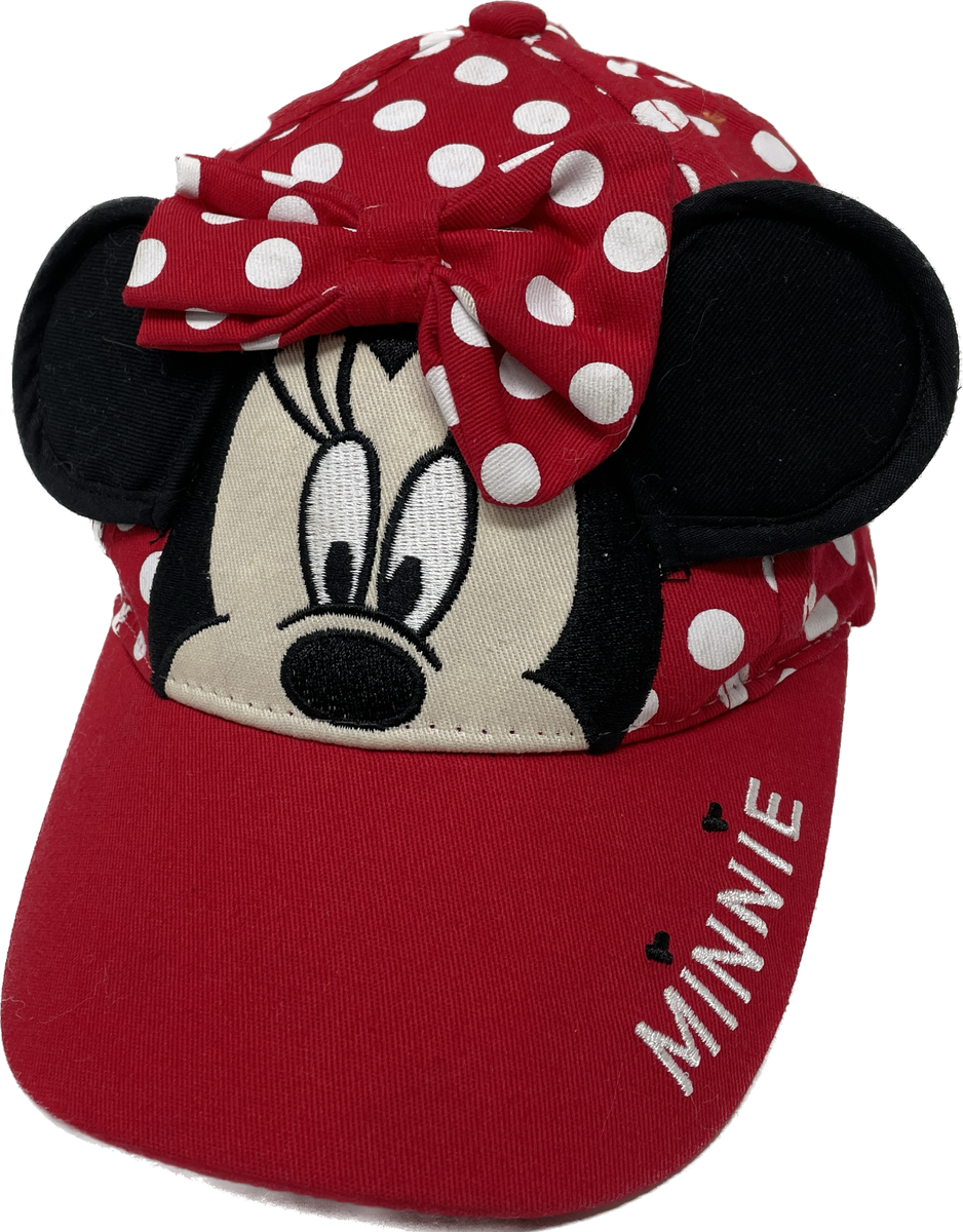 Disney Minnie Mouse 3D Ear Straw Hat Ears Bow Bowler Derby Polka Dot Disney Minnie Mouse 3D Ear Straw Hat | Hot Topic main image 4