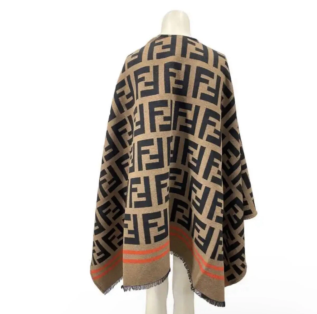Fendi outlet cape wrap