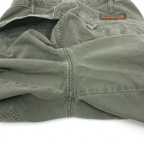 90s Y2K Abercrombie Military Pants Women Size 6 Approx Green Boot Leg Inseam 32” - Picture 11 of 17