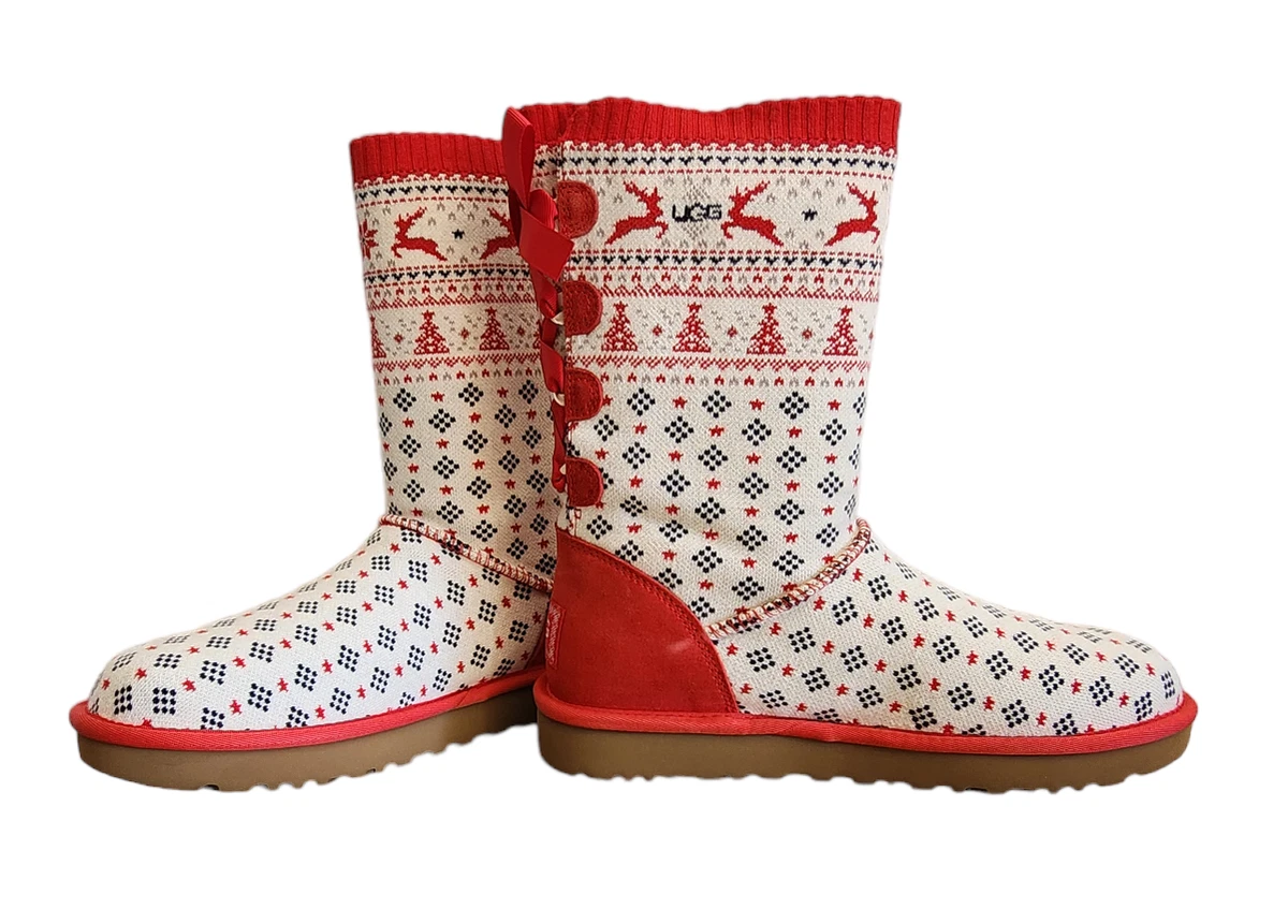 ugg holiday sweater boot