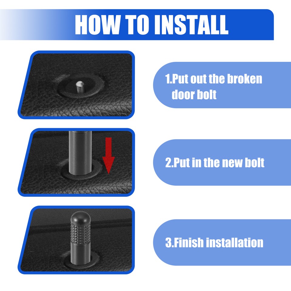 X AUTOHAUX 2pcs Upper Radiator Insulator Mount Bracket For Ford No - View #5