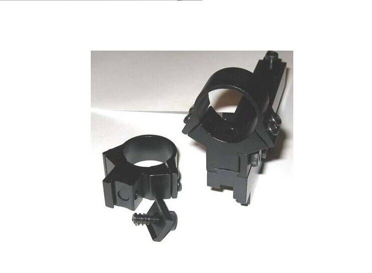 Steel Swiss Schmidt Rubin K31 K-31 Clamp-on scope mount & 1" Euro rings