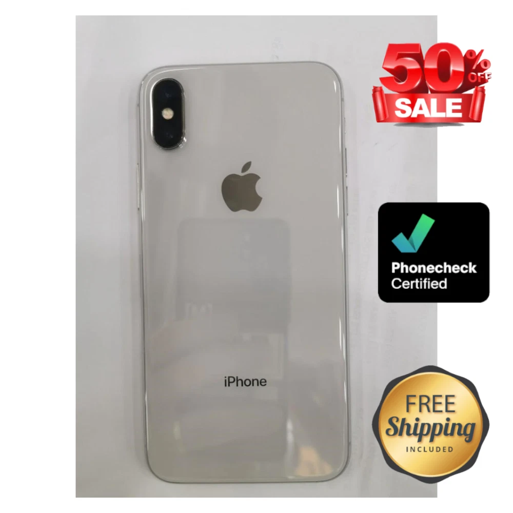 iPhone X Silver 64GB for Sale - eBay