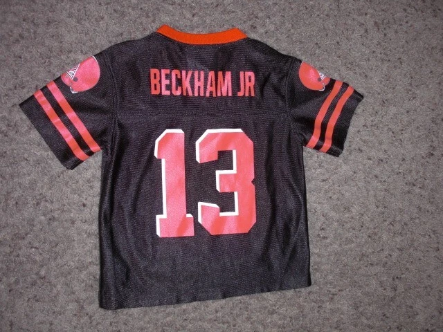 CLEVELAND BROWNS Odell Beckham Jr Football Jersey 2T Toddler size