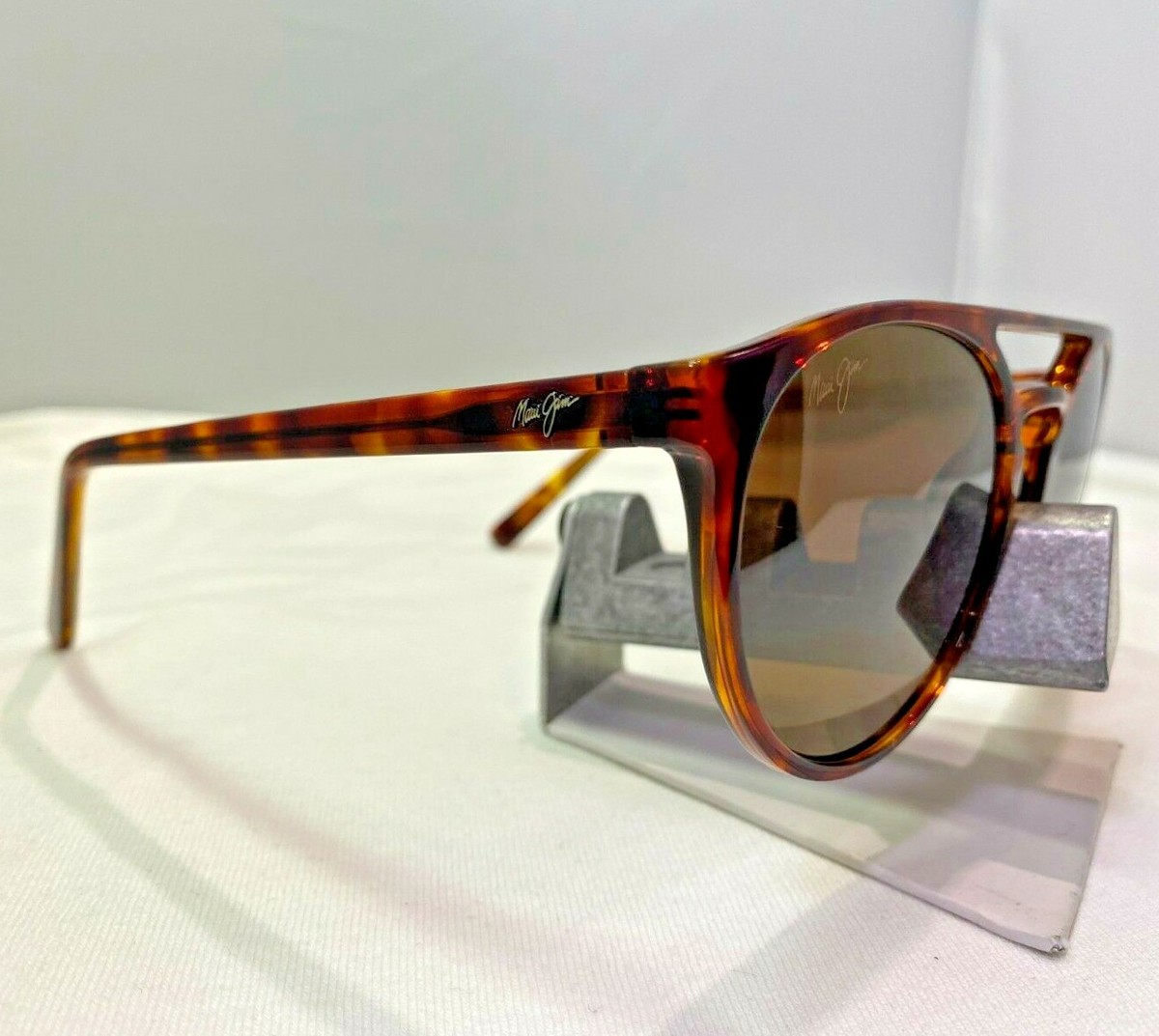 MAUI JIM AH DANG! MJ 781-10 TORTOISE HCL BRONZE POLARIZED  display picture 2