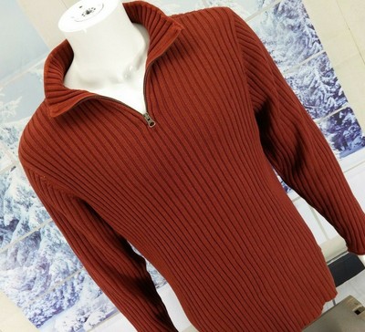 guess half zip sweater