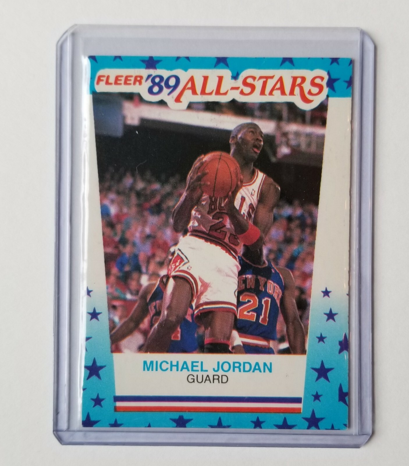 1989 Fleer MICHAEL JORDAN All-Stars Sticker #3