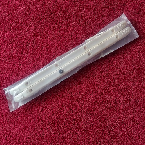 Vintage NOS 1980's Big Ugly Skateboard Rails 14.5" White
