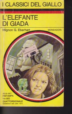 DER JADEELEFANT - EBERHART - 1977 - MONDADORI 