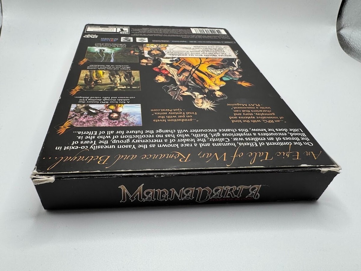 Magna Carta: Tears Of Blood PS2 - Deluxe Box Set NEUF Scellé NTSC U/C