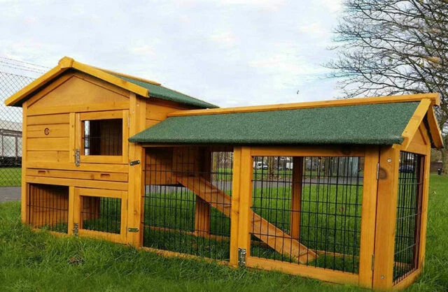 Cocoon 6 Feet BUNNY XL Double Decker Hutch and Run