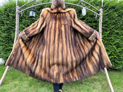 Iltimantel Iltis Polect German sable Pelzmantel Pelz Fur Coat Sehr gut