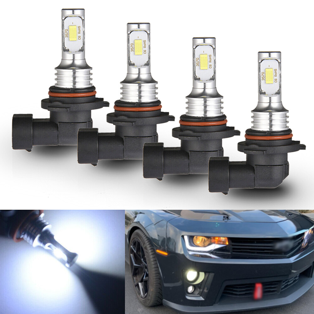 8000K LED Headlight Bulbs Hi Lo Beam Combo Kit For Chevy C1500 2500 - Foto 6