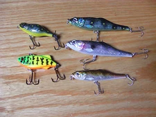Combination of 5 Great Looking Lures