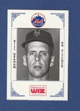 BILL GRAHAM 1991 Wiz PROMO Stadium Giveaway AT&T Mini Card #148 NY Mets SGA MLB*