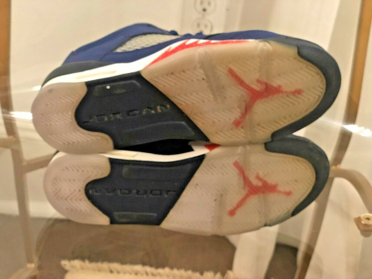 Nike Air Jordan 5 Retro Low NY Knicks Blue/White/Orange
