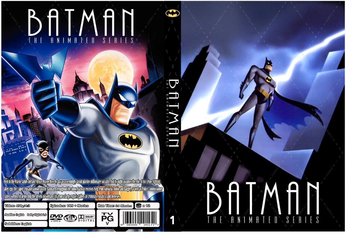 (BATMAN The Animated Series Ver.) 1000％ Batman The Animated Series 1992 Complete Series Episodes 1