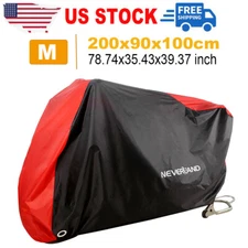 Medium Motorcycle Motorbike Scooter Cover Outdoor Waterproof Rain UV Protector