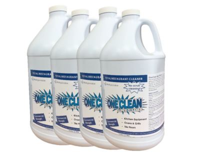 One Clean Super Cleaner Concentrated Degreaser - cs 4 x 128 oz bottles