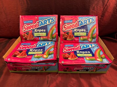 *Read* 2x SweeTARTS Ropes Collision Watermelon Berry 9oz Bag 12-Count Box (24)