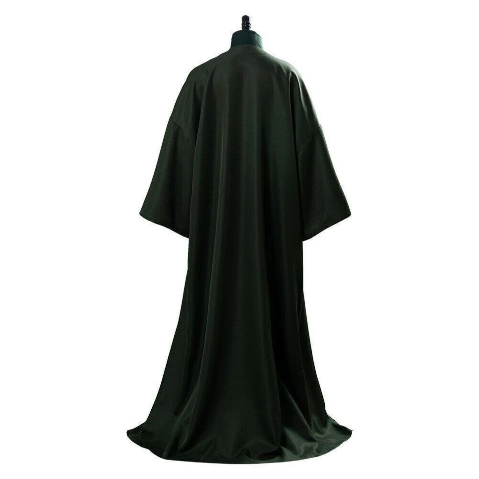 Lord Voldemort Disfraz Cosplay Capa Verde Bata Conjunto Uniforme Conjunto Completo Foto 4 de 4