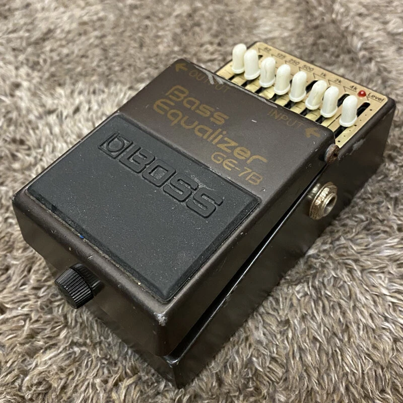 Boss GE-7B Bass Equalizer With Box Made in Taiwan Effects Pedals