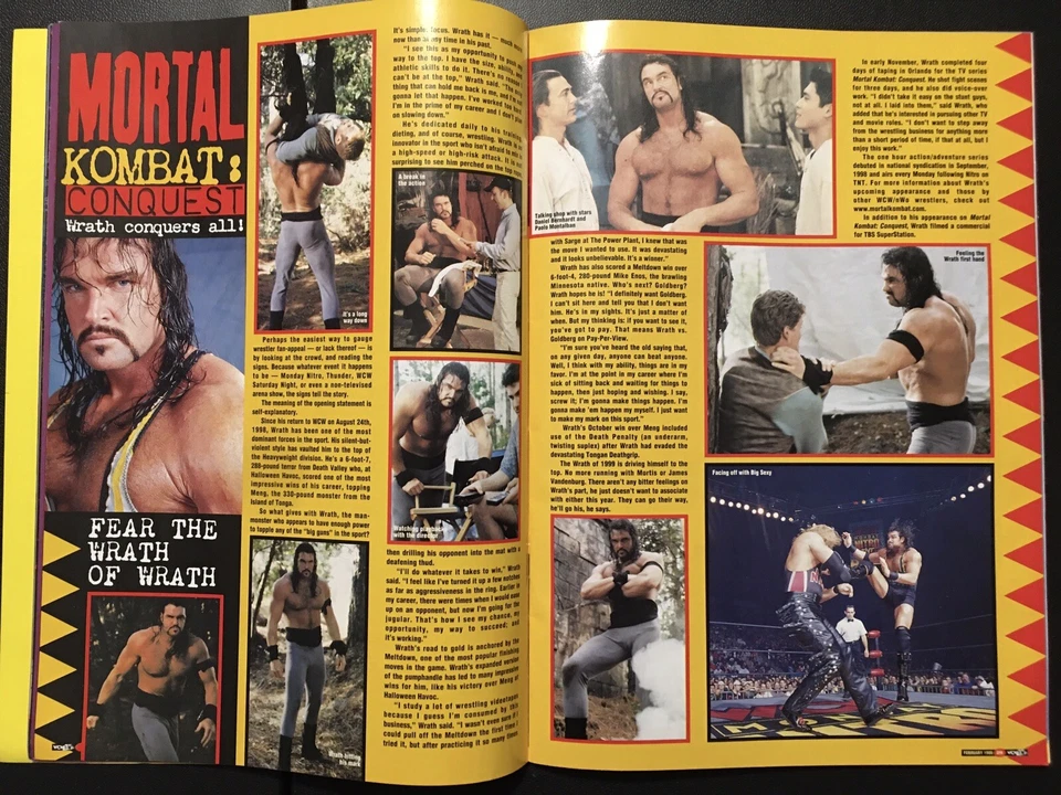 Hulk Hogan WCW/NWO Magazine Issue #47 Cover 1998 Wrestling Good Condition Foto 2 de 4