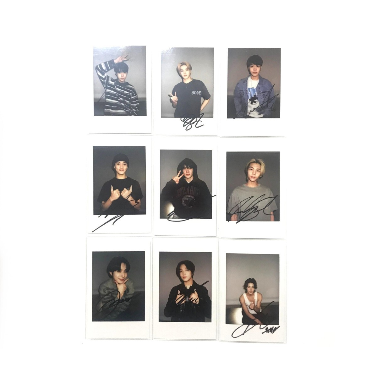 NCT 127] Favorite / 2nd Yizhiyu Fansign Gift Polaroid | eBay