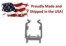 Grey Bimini Top Boat Pole Clips 1 inch for Pontoon Bimini Top Support Poles