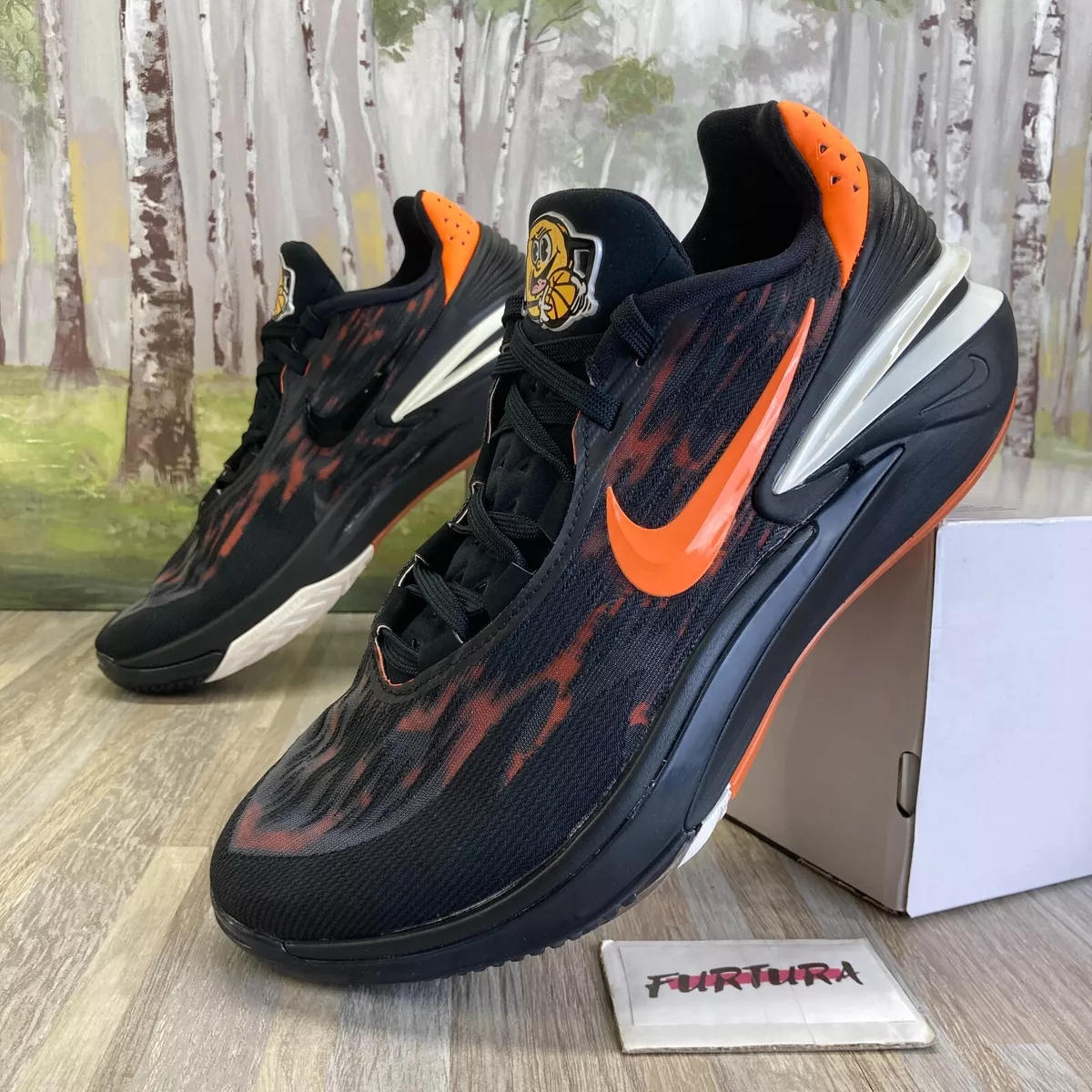 Nike Air Zoom G.T. Cut 2 Black Orange DJ6015-004 Men's Size 9 - 11