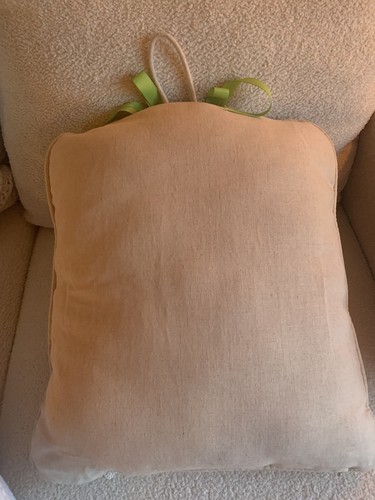 Throw Pillow With Birds Cotton Linen 17.5”X 16.5” NWOT - Picture 9 of 15