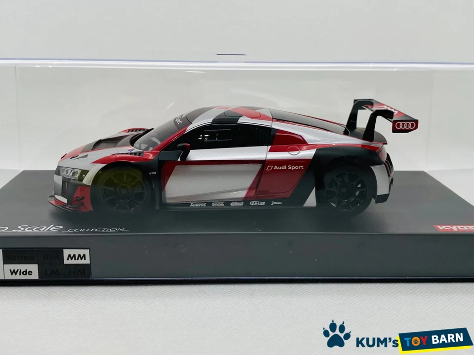 Kyosho Mini-z Body ASC AUDI R8 LMS 2016 "Gray/Red" MZP246RGB/234RGB - Image 2 of 4