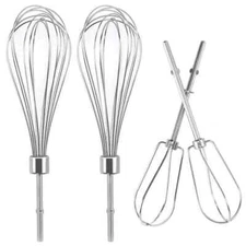 Cenipar W10490648&KHMPW- KHM2B W10490648 Hand Mixer Turbo Beaters(2 Pack) & K...