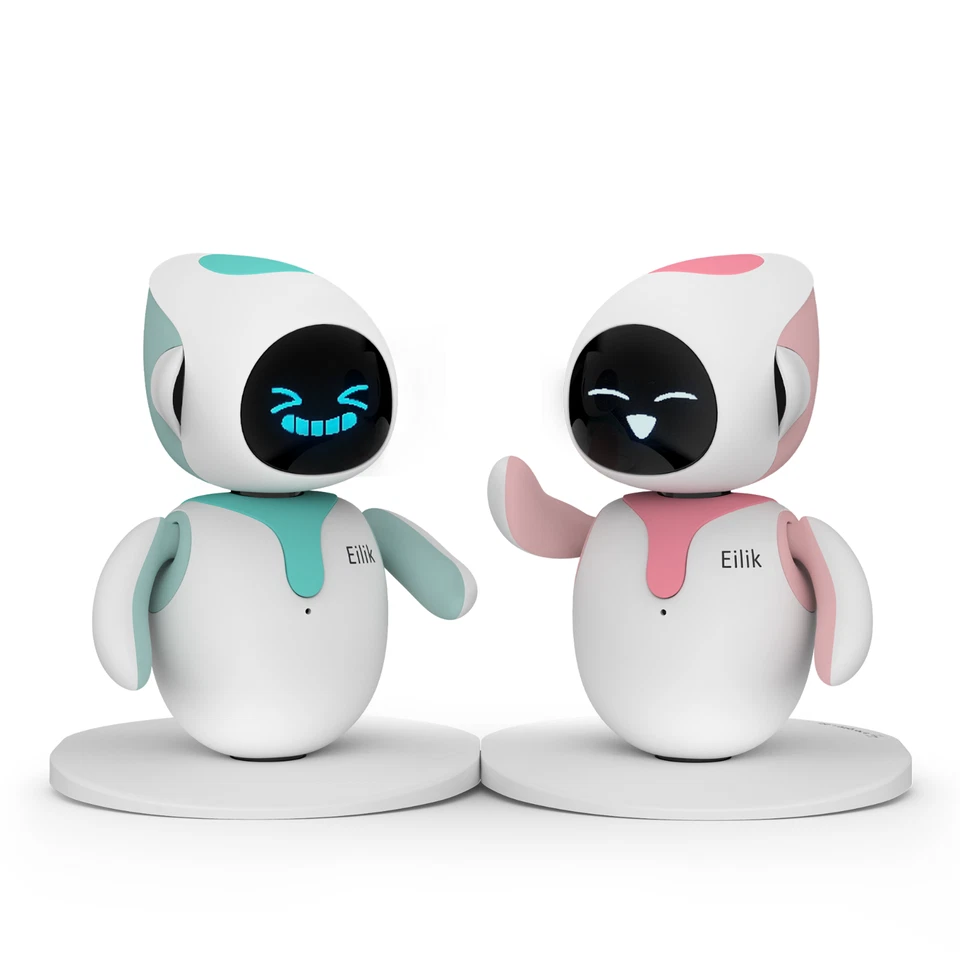 Eilik Kids & Adults Cute Smart Robot Pets Interactive Companion Desk - Image 4 of 4
