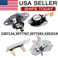 Dryer Thermostat Thermal Fuse Kit for whirlpool Replacement Part 3392519 3387134