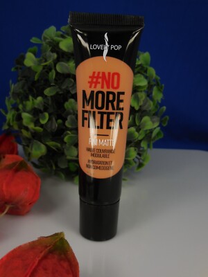 LOVELY POP PARIS NO MORE FILTER MATTE FOUNDATION 04. CREAMY PRALINE! 1047