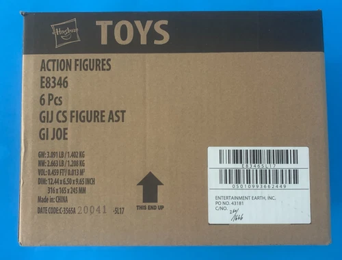 GI JOE CLASSIFIED SERIES WAVE 8 STORM SHADOW - SPIRT - COBRA OFFICER SEALED CASE