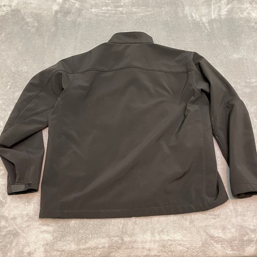 T-Tech by Tumi Black Water Resistant Soft Shell Fleece Lined Jacket Men’s 2XL - Picture 2 of 11