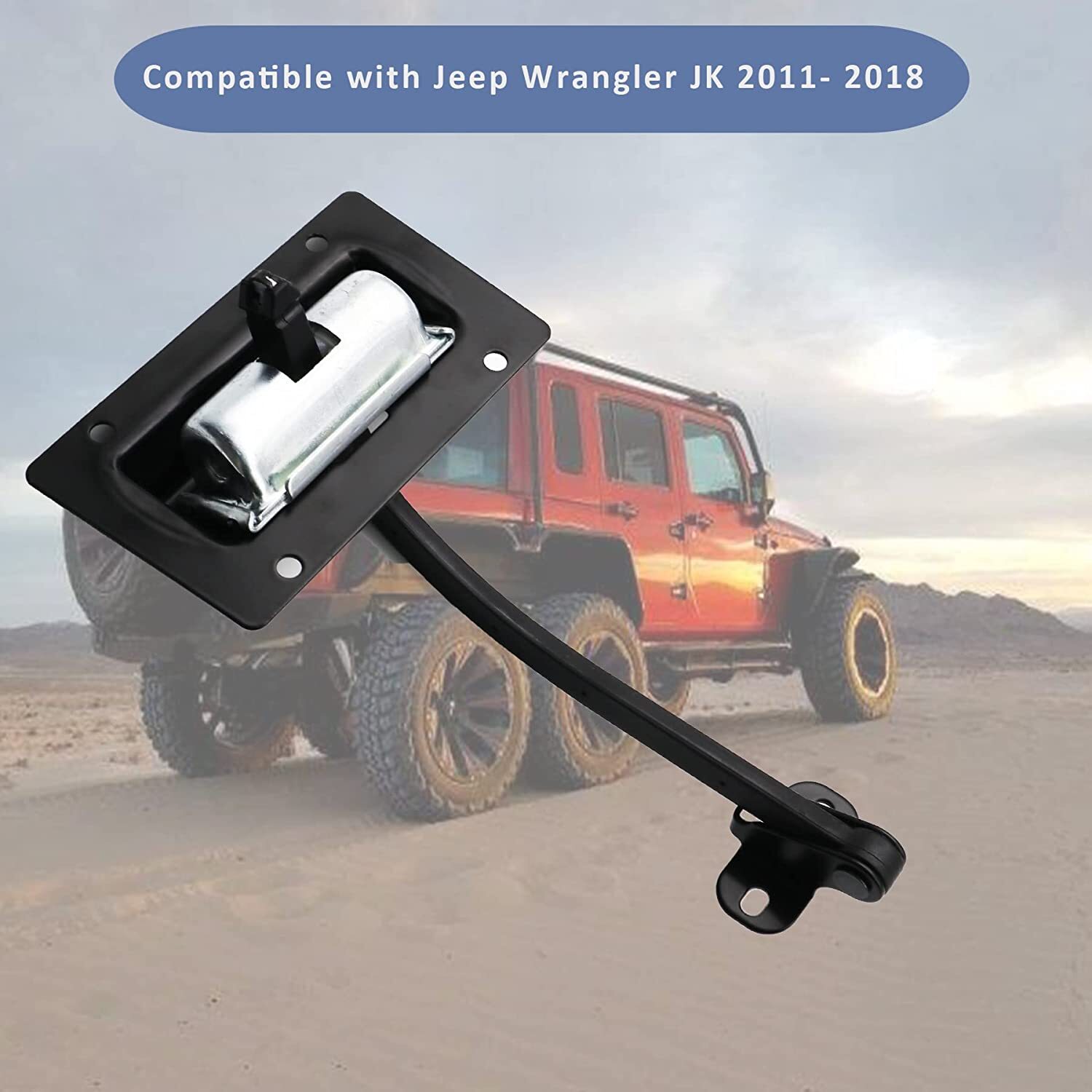 Tailgate Rear Gate Check Strap Retaining Arm for 2011-2018 Jeep ...